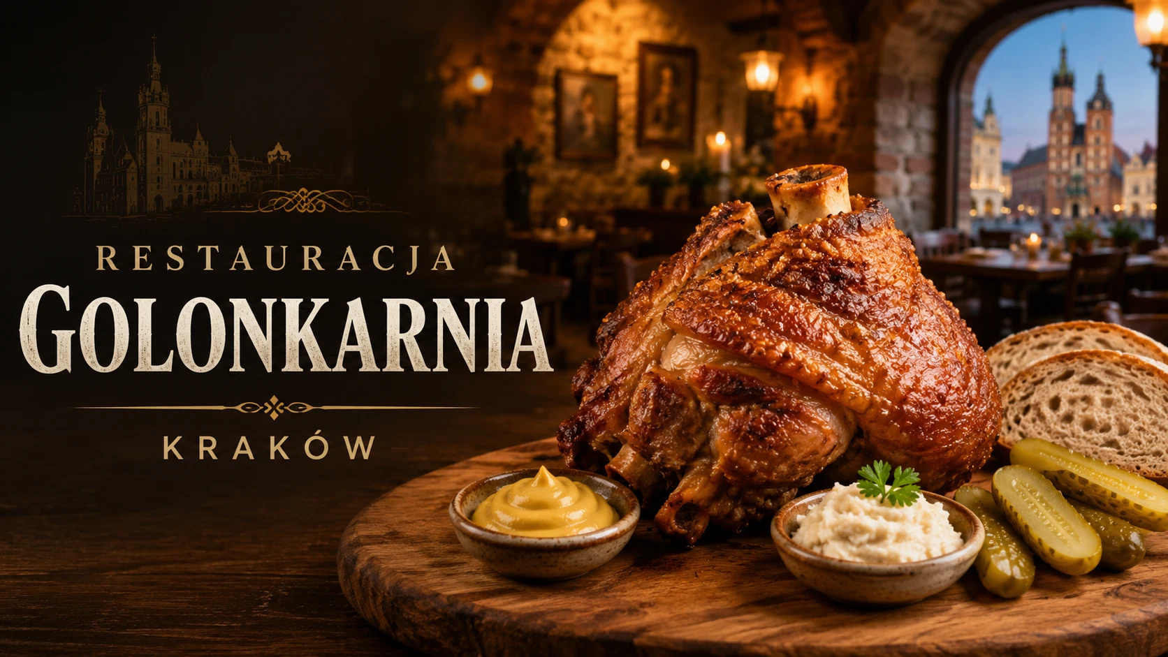 Schweinshaxe in der Golonkarnia