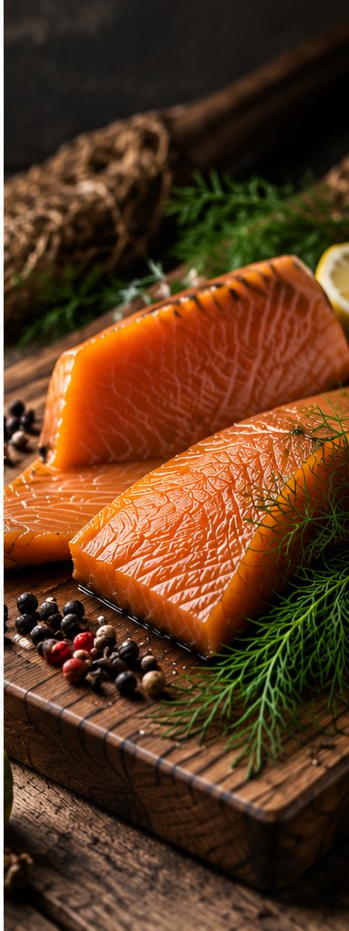 Geräucherter Fisch
